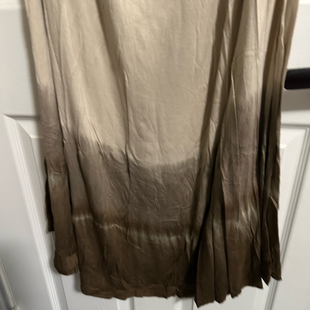 Hayden Strapless Dress (or skirt) Brown Ombré Maxi NEW WITH TAGS! XL, 1XL OR 2X - Picture 2 of 4